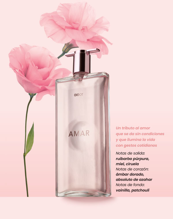 Amar Eau de toilette femenino con atomizador 55 ml - Image 2
