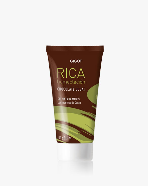 RICA HUMECTACIÓN CHOCOLATE DUBAI CREMA DE MANOS